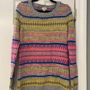 Mossimo Supply Co. Y2K Teen Sweater Tunic. Size S. Bright Colors. Youth Fun